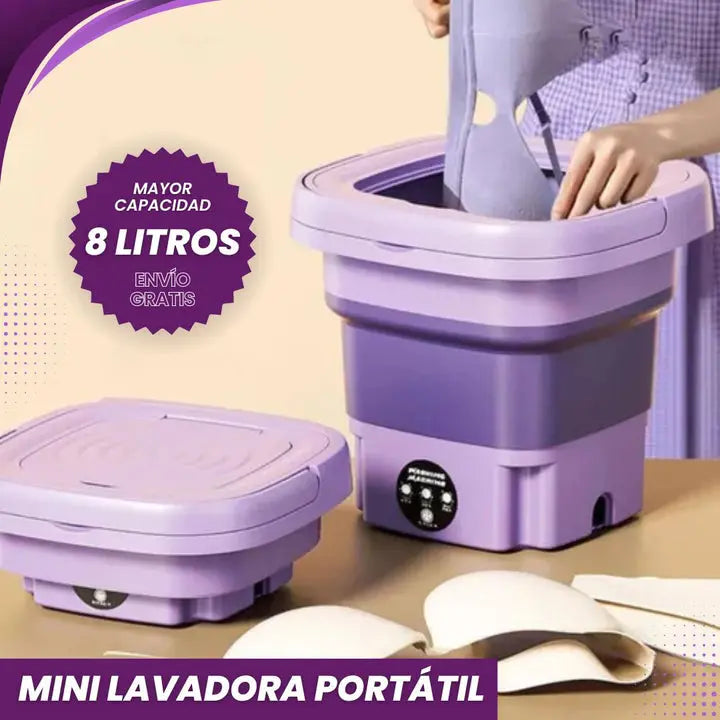 Mini Lavadora Plegable Portátil LavaMax™